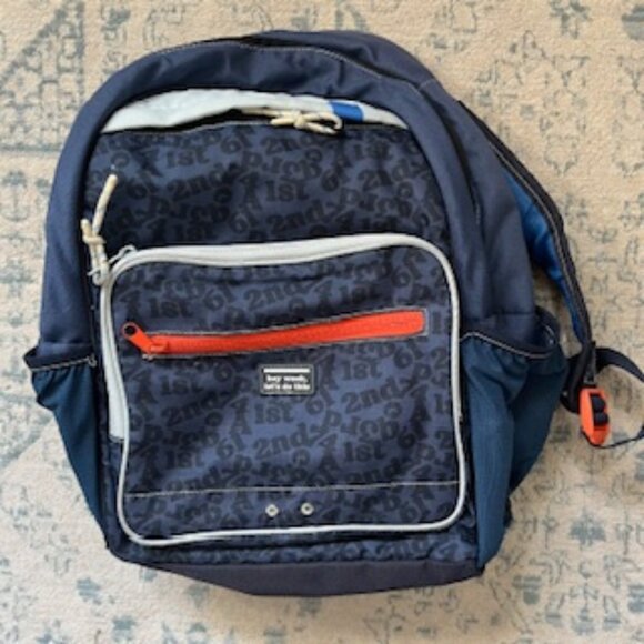 🧡3/15 Zara Kids' School Backpack "hey week, let's do this" - Picture 1 of 11